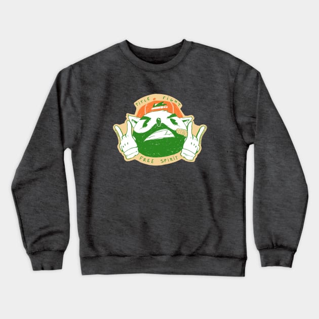 Free Spirit Crewneck Sweatshirt by DRzebra